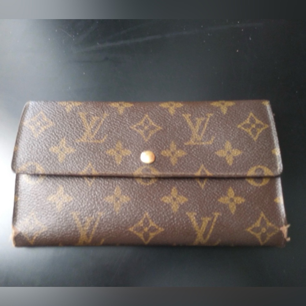 Louis Vuitton Classic Brown Monogram Wallet